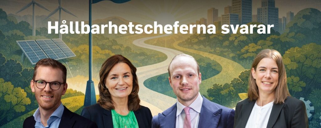 Fyra hållbarhetschefer